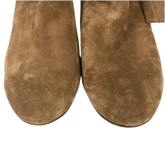Rag & Bone Dalia Tan Suede Ankle Tie Boots Womens Size 41 US 11 - Picture 3 of 7